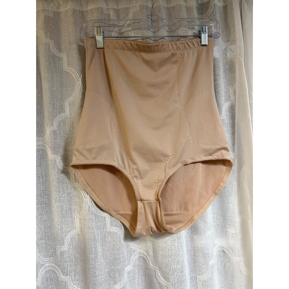 Heavenly Secrets Shapewear Womens 1x Hi Waist Control Brief NWT-5974